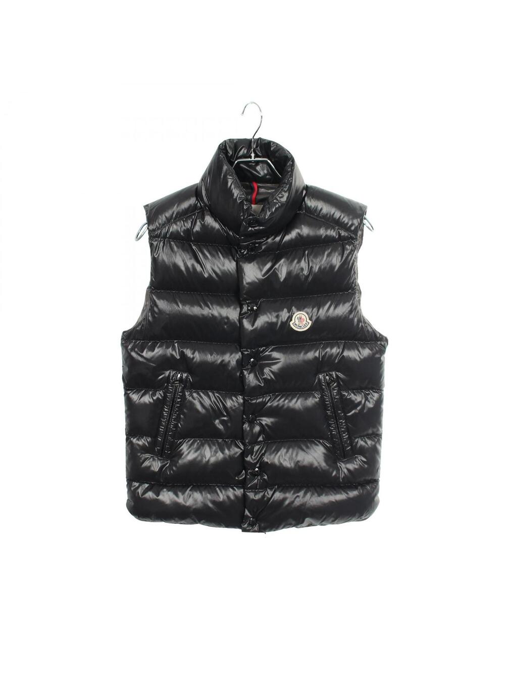 Moncler Tibb Down Vest Nylon Black Used #340206M79B